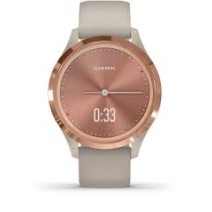 GARMIN vivomove 3S Light Sand with Rose Gold Bezel