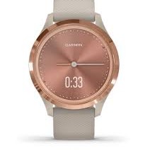 GARMIN vivomove 3S Light Sand with Rose Gold Bezel